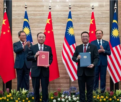 Partnership discussion at Tun Razak Exchange
